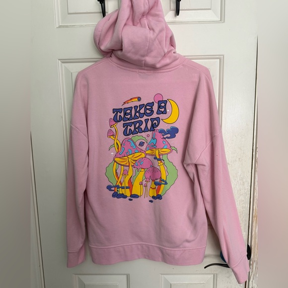Pink “Take a Trip” Hoodie - Picture 3 of 4